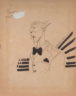 [Dessin Original] Bilal,... | [DESSIN ORIGINAL] BILAL, Enki Dessin original à l’encre... | Nice Enchères