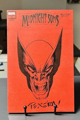 Wolverine Sketch Cover by Mark Texeira | Raremarq (Buy It Now)