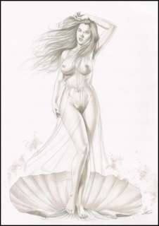 Ferri, Cosimo. Illustration originale Aphrodite | BDEnchères