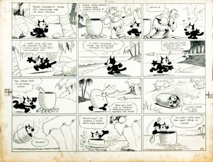 Otto Messmer Felix the Cat | I’m sorry I can’t stay for | Little Nemo
