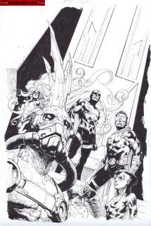 Jerome Opena | Covers / Pinups Issue Inhumans # 0 Cover Page Cover | Kwan Chang