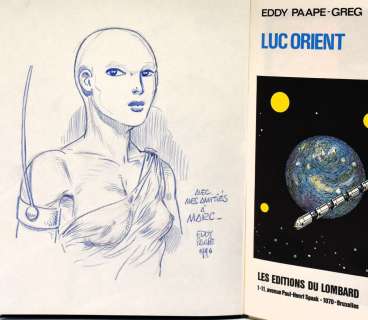 Eddy Paape / Michel... | Eddy Paape / Michel Greg - Dédicace Luc Orient T13... | Arthema Auction