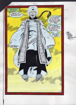 Color Guide art LEGION OF SUPER-HEROES #307 page #22 Gafford colors/Giffen art | eBay US (Buy It Now)