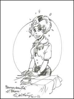 Walthéry. Dessin original Natacha | BDEnchères