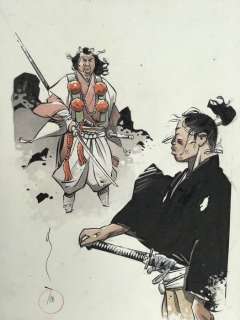 Michetz, Marc - Dessin original pour une sérigraphie - Kogaratsu (2019) | Catawiki