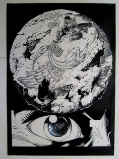 Verhaeghe, Christian - Originele pagina in inkt (p.23) - Kroniek der Guldensporenslag | Catawiki