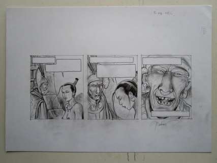 Bosschaert, Jan - Originele tekening in potlood - Jaguar | Catawiki