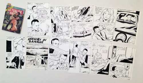 Bande Dessinée Adultes.... | BANDE DESSINÉE ADULTES. FUMETTI. 99 planches à l’encre... | misc / divers