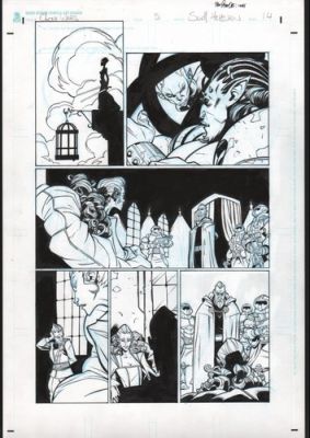 Star Wars The Clone Wars Original Art 5 Page 14 Scott Hepburn Dan Parsons | eBay US (Buy It Now)