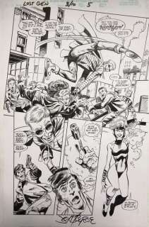 Lost Generation 3 - John Byrne - Lost Gen Page - Art original - (2000) | Catawiki