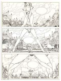 MANARA MILO MANARA Gulliveriana, Les... - Lot 114 - MANARA MILO MANARA Gulliveriana, Les Humanoïdes Associés...