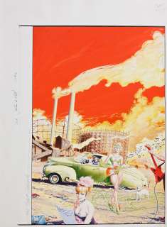 Sire, Denis (1953-2019) "The... | SIRE, Denis (1953-2019) "The East Suburb" Illustration... | Coutau Bégarie