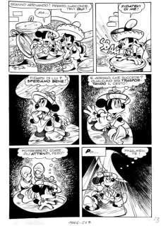 Topolino #1666 - Asteriti, Sergio - Tavola originale - TL1666-B - EO - (1987) | Catawiki
