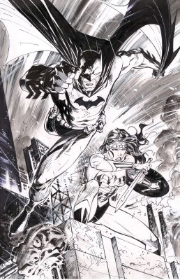 Batman & Wonder Women by Ryan Benjamin