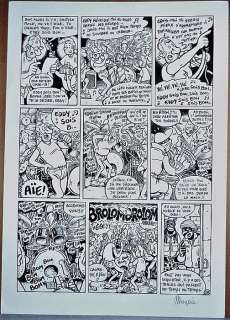 Margerin, Frank  - Planche originale (p.28) - Lucien - Je veux une Harley (2012) | Catawiki