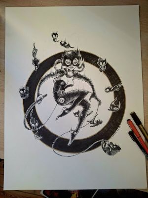 Ood Serrière | Jump Catwoman | 2DGalleries