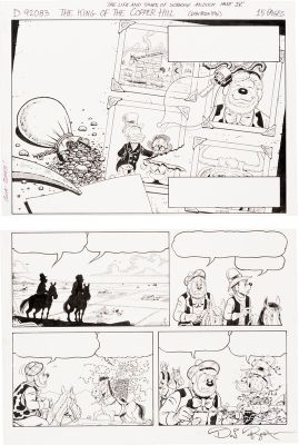 Don Rosa | Scrooge McDuck - 1992 - The King of Copper Hill - Page 1 Splashpage | 2DGalleries