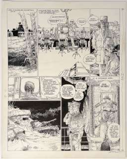 Enki Bilal (1951) La... | Enki BILAL (1951) La croisière des oubliés, 1975. Planche... | Stanley’s Auction