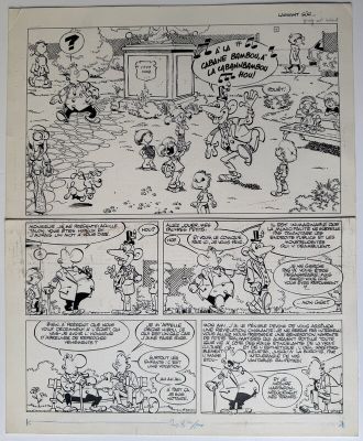 Michel Greg | Planche ACHILLE TALON P464A PAGE 1/2 | 2DGalleries