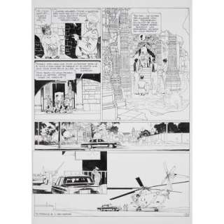 FRANCQ Philippe (ne en 1961) Largo Winch, planche 10 -Tome… | Tajan
