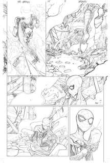 Spiderman, Web-Warriors Issue 01 Page 18 (David BaldeÃ³n) Web Warriors 01 18 - Original Artwork  - Page volante - EO - (2015) | Catawiki