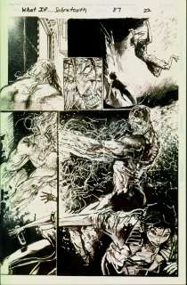 Frank Teran - WHAT IF...? # 87 PG 22 SABRETOOTH