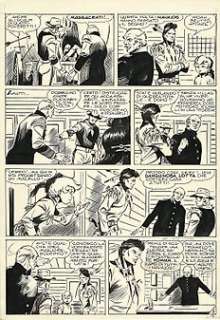  - Guido Zamperoni - tavola originale per Thunga - Anni ‘60 - Page volante - (1961) 