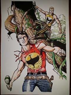 Zagor - Fabrizio Russo - illustrazione originale - Page volante | Catawiki