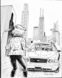 Di Sano , Bruno - illustration originale (Ex-libris) - Rubine - Midway | Galerie des bulles