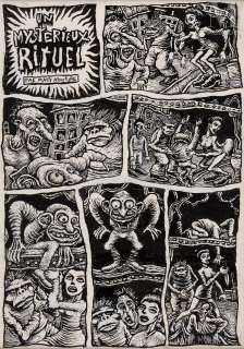 MATTT KONTURE (Né en 1965) - Lot 201 - Un mystérieux rituel