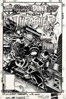 Art Nichols - Night thrasher #16 cover (1994)