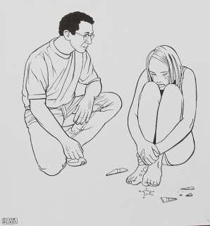 Neuray | Makabi, illustration Ã  l’encre de Chine réalisé… | Banque Dessinée