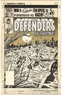 Al Milgrom | Defenders #103 Cover | Nostalgic Investments