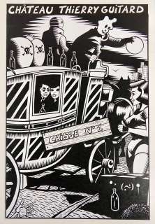 Guitard Thierry Illustration... | GUITARD Thierry Illustration pour une étiquette de... | Vermot et Associés