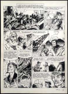 Crisse - Planche originale (p.16) - Les Ombres du Passé (1993) | Catawiki