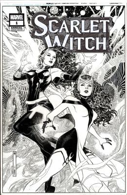 Jim Cheung | SCARLET WITCH #1 Original Cover Art | Jim Cheung