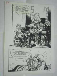 Magnus, Compagnia della Forca n° 18 - tavola originale - Page volante - (1977) | Catawiki