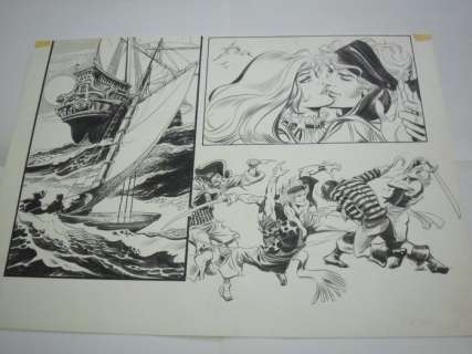 Leone Frollo - Tavola originale  "Lord Tigre" - pubblicata  - Page volante | Catawiki