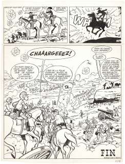 Willy LAMBIL (né en 1936) - Lot 98 : Les Tuniques bleues - Outlaw