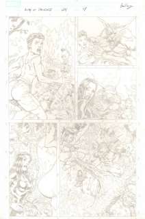 Mario Gully - Army of darkness #24 p. 9 - great babes - 2009 signed