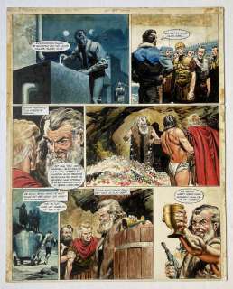 The Rise and Fall of the Trigan Empire original artwork drawn and painted by… | Comic Book Auctions ltd