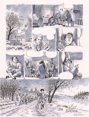 Guérineau | L’ombre des lumières tome 2 Dentelles et wampun | Galerie Champaka