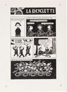 Marjane Satrapi | Persepolis (Original Book Art, page 8) | Sotheby’s