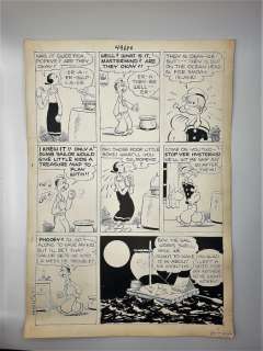 Popeye - original comic strip - original - (1960) | Catawiki