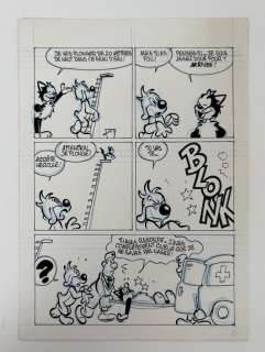 Pif Histoire D’o Gag... | PIF Histoire d’O Gag en une planche Encre de chine... | Vermot et Associés