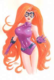 Gene Gonzales - Medusa from the inhumans color commission - signed