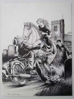 Du Caju, Thomas  - Originele tekening - Betty & Dodge 4 - Aanslag op Engeland - (2010) | Catawiki