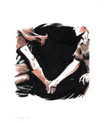 Nate Powell | Come Again - Splash Page | Athenaeum Comic Art