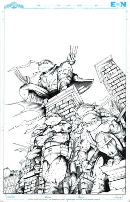 Criss Madd | Teenage Mutant Ninja Turtles Inks 11x17 TMNT | Raremarq (Buy It Now)