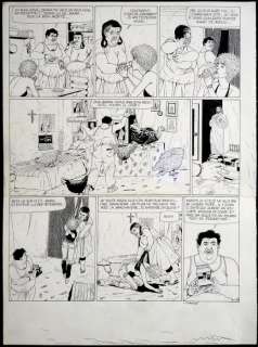 Renaud  - Planche originale - Jessica Blandy T6 - Au loin, la fille d’Ipanema... - (1990) | Catawiki